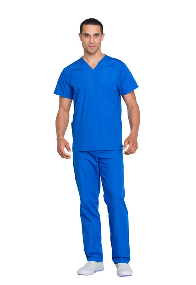 Royal - Cherokee Workwear Originals Unisex Top and Pant Set