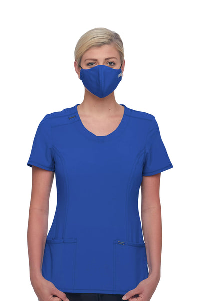 Royal - Cherokee Workwear Revolution Tech Face Covering (Pack Of 5)