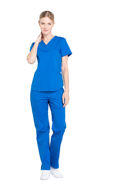 Royal - Cherokee Workwear Professionals V-Neck Top